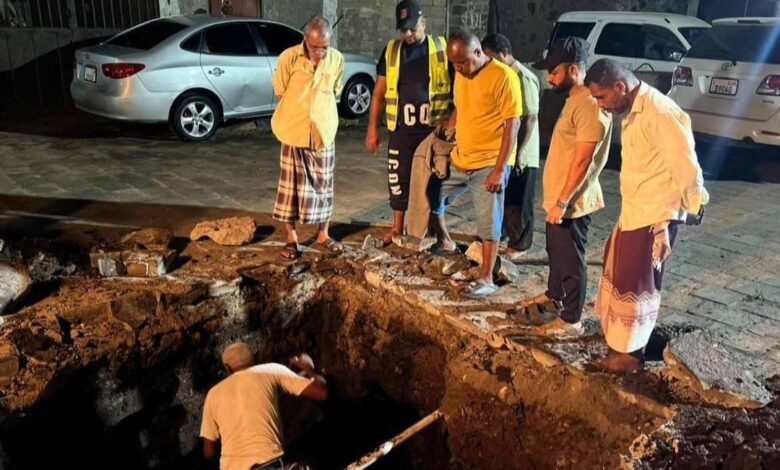 خط مياه صيرة معاشيق